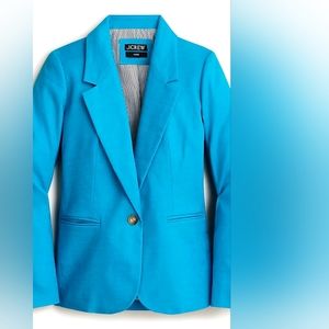 Parke blazer in stretch linen blend